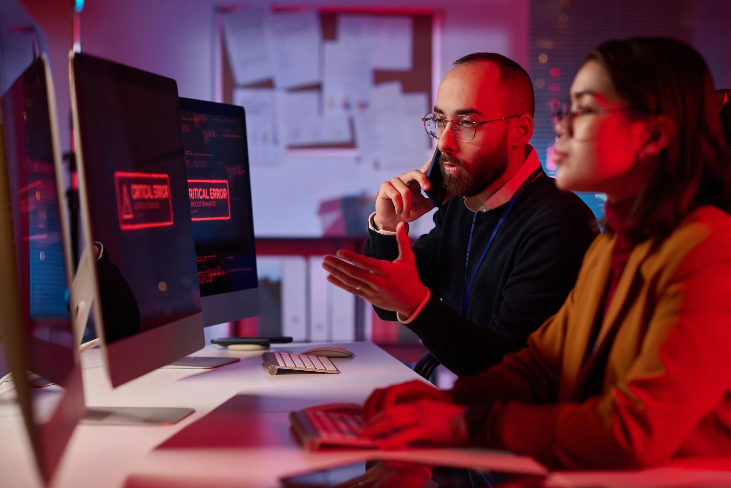 IT professional securing data for government and educational institutions