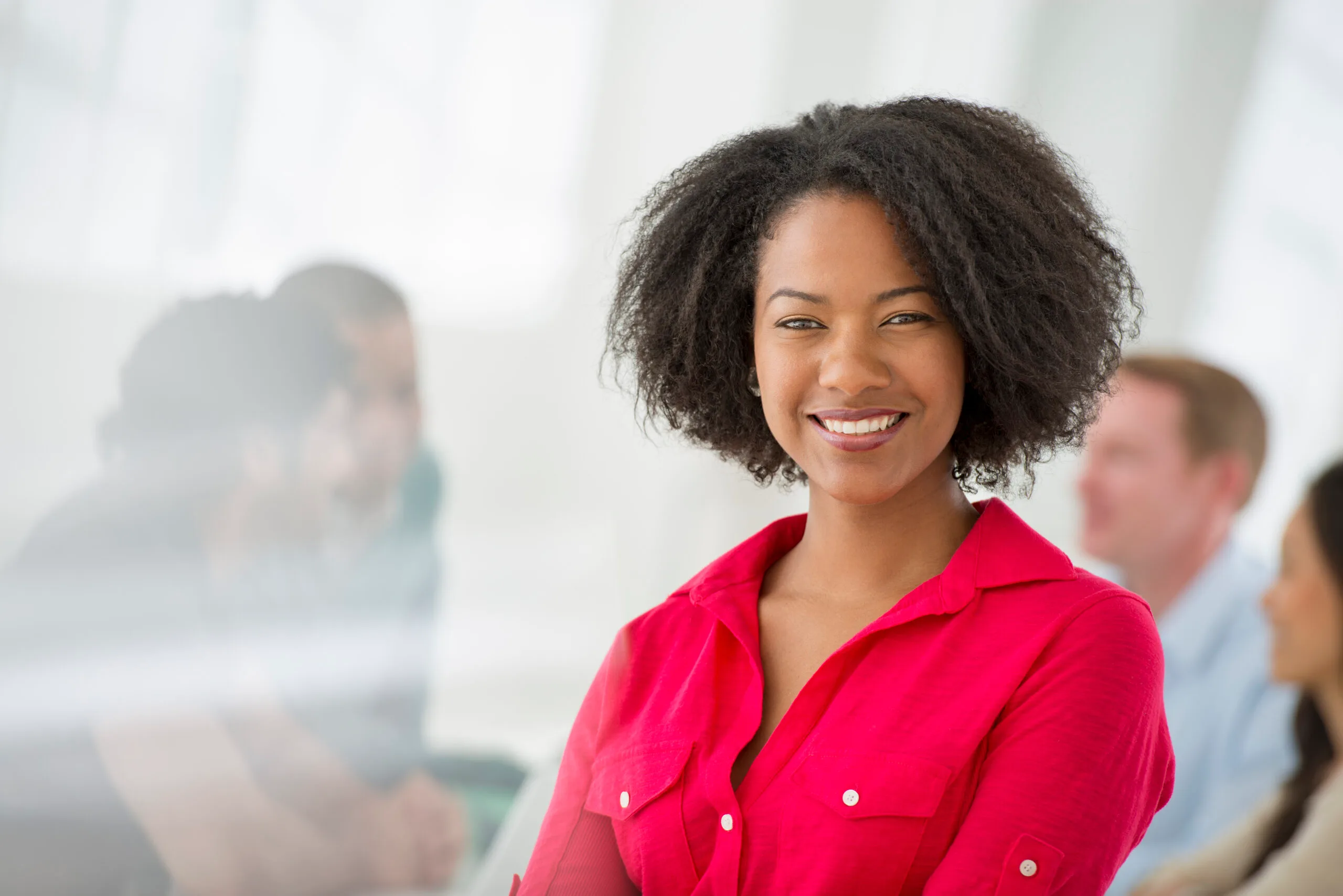 Diverse group collaborating on community initiatives